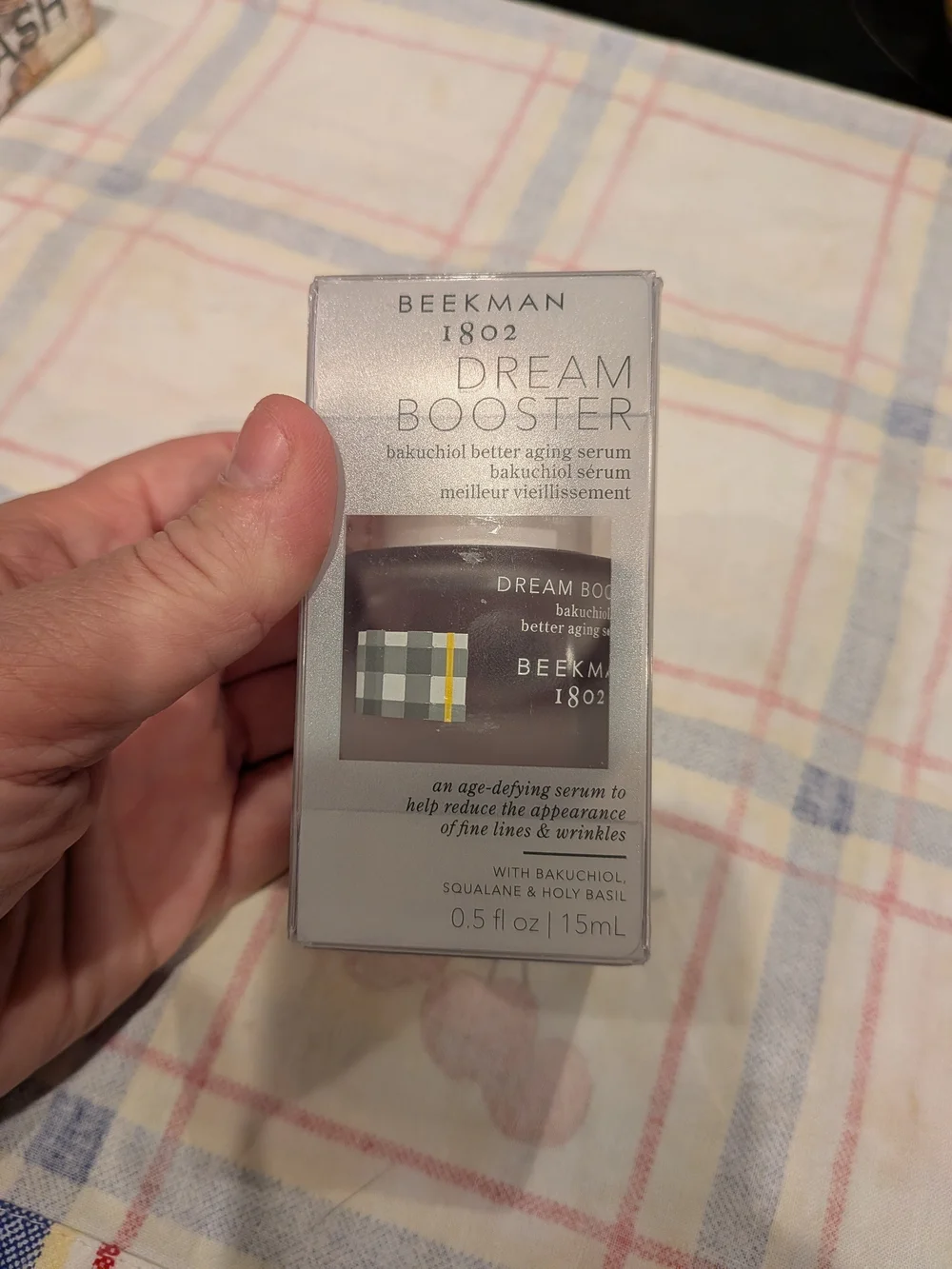 Beekman 1802 Dream Booster Serum - Silver & Cream Packaging New And Sealed